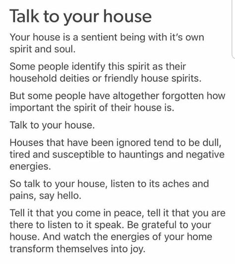 Talk to your house ... Green Witchcraft, Witch Spirituality, Grimoire Book, Spiritual Journals, Kitchen Witchery, Eclectic Witch, Magick Book, Baby Witch, White Witch