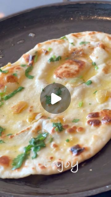 Anjula Devi Wilson on Instagram: "Two ingredient Naan recipe ready in less than 25 mins! 

Two ingredient Naan recipe

400g Self raising flour 
4/5 tbs Live yogurt

Method

Simply pull the two ingredients together and form a dough
The dough should be quite sticky at first, it’s really important at this point you cover 
the dough and allow it to sit for ten minutes. This allows the flour to soak
up all the yogurt and you find when you come back to it it’ll be really easy to work with.

Knead the dough  for a further two minutes and your ready to roll.
Take about 45g of dough and roll out to what ever shape you like ensuring it’s rolled out nice and evenly. Not to thick and not too thin. Brush a little bit of the garlic butter on your pan ensuring you don’t add any off the garlic as this wil Two Ingredient Naan, Self Raising Flour, Two Ingredient, Naan Recipe, What Ever, Garlic Butter, Naan, Indian Food, Come Back