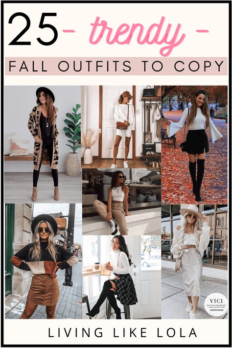 25+ Trendy Fall Outfits To Recreate This Year - Cassi Adams Trending Fall Outfits, Outfits To Recreate, Dressy Fall Outfits, Husky Pics, Back To School Fashion, Fall Trends Outfits, Outfits To Copy, Stylish Fall Outfits, Trendy Fall Outfits