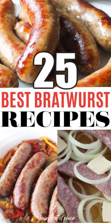 Bratwurst Dinner, How To Cook Bratwurst, Keto Sausage Recipe, Brat Sausage, Beer Cheese Recipe, Whole Lotta Yum, How To Cook Brats, Brats Recipes, Bratwurst Recipes