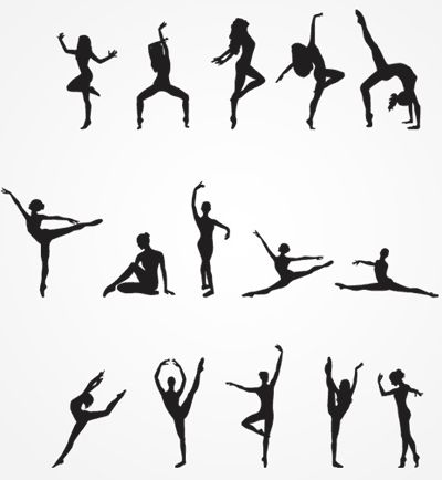 Free download Female figure dancing silhouettes icons in 15 different dance position. This is free download which can be used in personal or commercial projects. Tutus, Dance Cookies, Competitive Gymnastics, Female Dancing, Copy Drawing, Dancer Tattoo, Dance Tattoo, Dance Forever, Dance Photography Poses