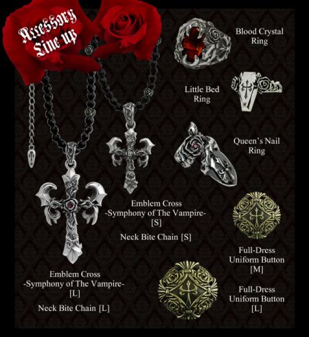 Kamijo jewelry. Visual Kei Jewelry, Vkei Jewellery, Mall Goth 2000s, Vampire Stuff, Goth 2000s, Kei Jewelry, Kamijo, Queen Nails, Oc Stuff