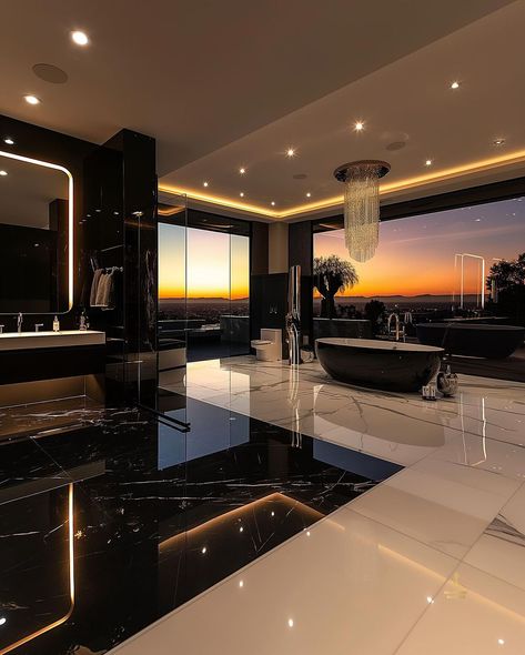 House Interior Design Styles, Dream Life House, Dream Apartment Decor, Future Apartment Decor, Marble Flooring, Mansion Interior, Dream House Rooms, Bathroom Design Luxury, Elegant Bathroom