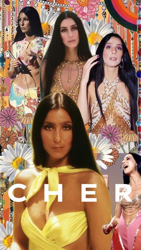 #cher #1970s #70s #70saesthetic 70s Spiritual Aesthetic, Cher Wallpapers 70s, Cher Aesthetic 70s, Cher 70s Outfit, Cher Outfits 70s, Cher Wallpaper, Cher Makeup, Cher 1970s, Cher Aesthetic