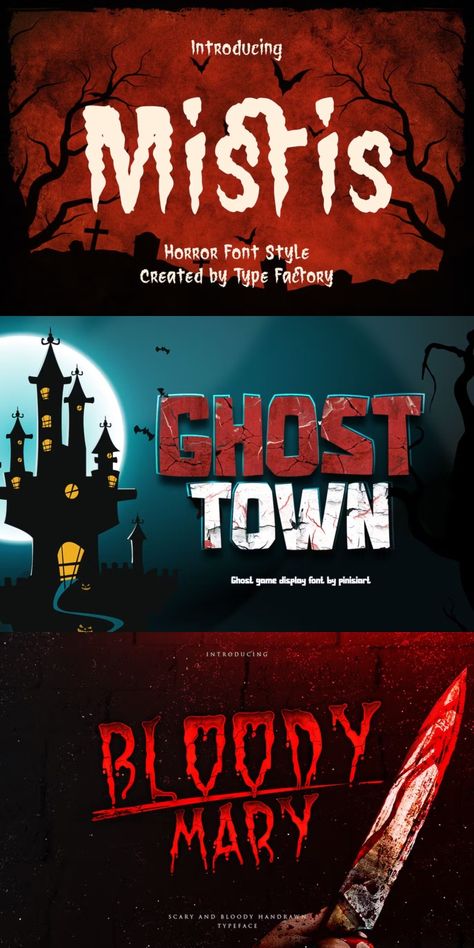 Halloween is the perfect time to get creative with your fonts. These 10 spooky fonts will help you create designs that are sure to scare your friends and. 
#horrorfont #freefonts #scarytype #spookyfonts #creepywriting Game Display, Scary Font, Merry Christmas Font, Spooky Font, Adobe Apps, Game Font, Horror Font, Ghost Games, Header Design