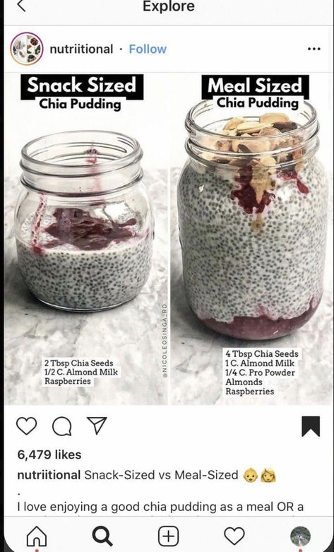 Chia Pudding, Chia Pudding Recipes Healthy, Pudding Chia, Chia Recipe, Chia Seed Recipes, Chia Pudding Recipes, Snacks Saludables, Chia Seed Pudding, Läcker Mat