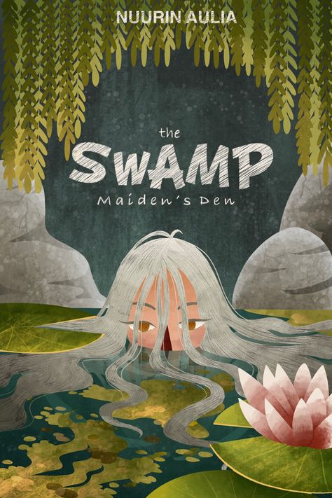 Book cover illustration
Book cover design
novel cover design
watt
pad cover design
fantasy novel cover
adventure novel cover
teenlit
kidlit
children literature
children book
fantasy novel Illustrative Book Cover, Story Book Cover Design, Swamp Character Design, Childrens Book Illustrations Characters, Nature Book Cover, Kids Book Cover Design, Swamp Illustration, Picture Book Cover, Swamp Mural