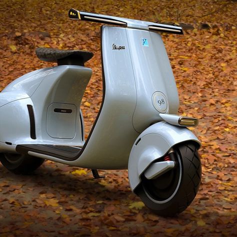 Electric Vespa, Scooters Vespa, New Vespa, Electric Scooter Design, Vespa S, Classic Vespa, Vintage Vespa, Vespa Scooter, Scooter Design