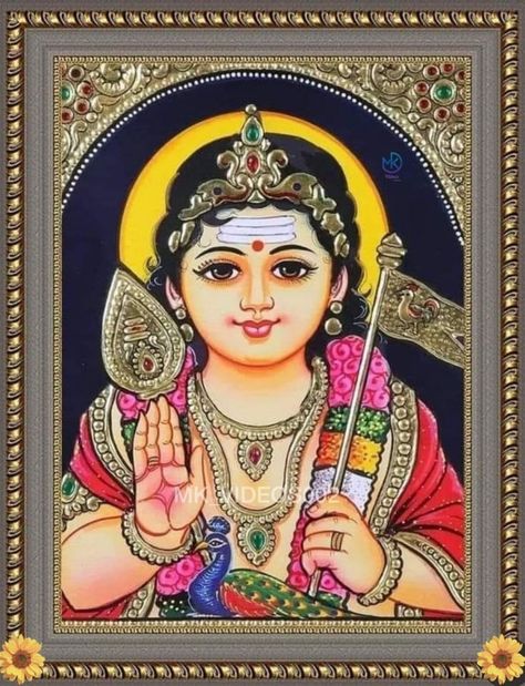 Baby Murugan Paintings, Thanjavur Painting, Mysore Painting, Indian Traditional Paintings, Kerala Mural Painting, Wallpaper Images Hd, Lord Murugan, Lord Ganesha Paintings, Simple Canvas Paintings