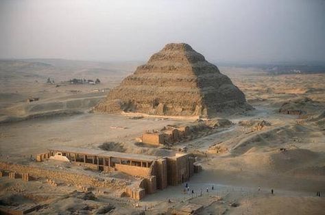 If you do not tell the truth about yourself you cannot tell it about other people   📍General view of the Step Pyramid of Djoser in the middle of the pyramid complex of Saqqara Djoser Pyramid, Step Pyramid Of Djoser, Pyramid Of Djoser, Ancient World History, Step Pyramid, Romantic Cruise, Egyptian Pyramids, Egypt Travel, Ancient Architecture