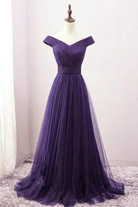 Dark Purple Prom Dress With Sleeves, Dark Violet Prom Dress, Midnight Purple Prom Dress, Royal Purple Prom Dress, Purple Bridesmaid Dresses Long, Gothic Fairycore, Purple Champagne, Purple Dresses Formal, Off Shoulder Bridesmaid