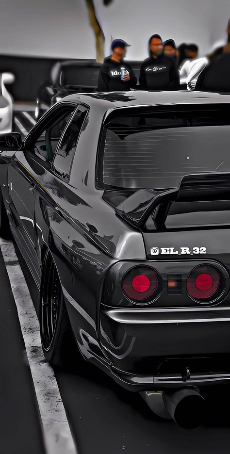 Nissan Gtr R32 Wallpaper, R32 Wallpaper Iphone, Car Lockscreen, Drift Wallpaper, Jdm Wallpapers, Car Advertising Design, Japanese Sports Cars, Jdm Wallpaper, Stance Cars