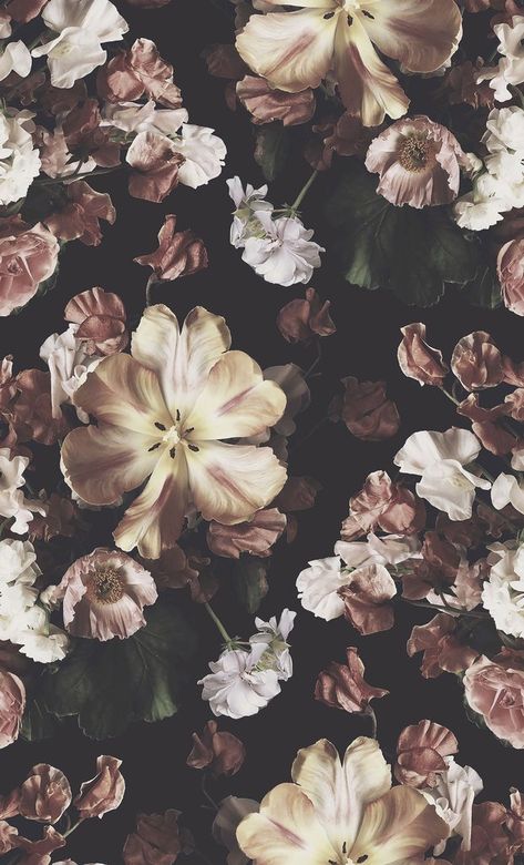 Dark Floral Wallpaper, Beauty And Brains, Natural Weave, Grasscloth Wallpaper, Reese Witherspoon, Dark Floral, Fabric Projects, In Wallpaper, Pics Art