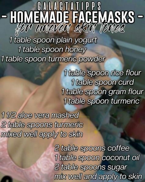 These diy face mask help with uneven skin tones. Diy Face Mask For Even Skin Tone, Face Mask Pattern Skin Care, Face Mask For Uneven Skin Tone, Slim Your Face, Patchy Skin, Clear Skin Face Mask, Nice Skin, Brightening Face Mask, Beauty Routine Checklist