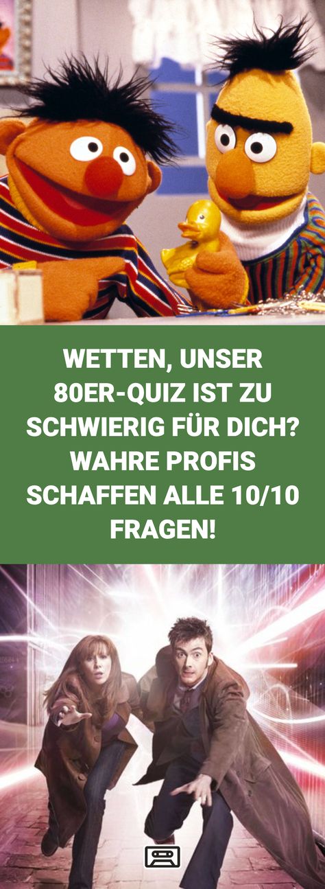 Du denkst, du kennst dich mit den Serien der 70er und 80er Jahre richtig gut aus? Dann stelle dein Wissen unter Beweis! Wenn du mindestens 9 von 10 Fragen richtig beantworten kannst, dann bist du tatsächlich ein richtiger Serien-Profi! #80er #70er #quiz #serien #ernie #bert #nostalgie Leg Sleeve, Gandalf, Comics, Movie Posters, Quick Saves, Film Posters