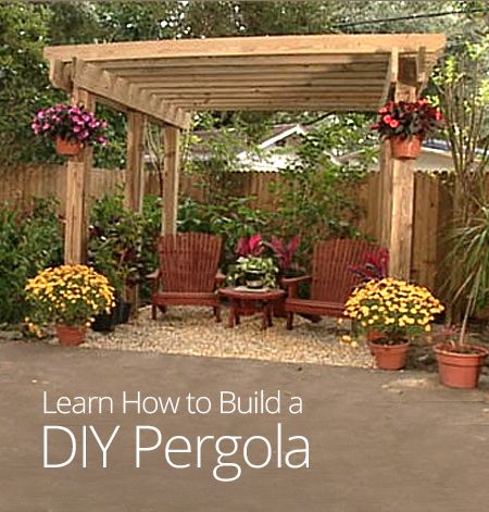 How to Build a DIY Pergola Fancy Backyard, Free Pergola Plans, Backyard Improvements, Free Standing Pergola, Elevated Garden, Pergola Diy, Summer Gardening, Backyard Shade, Building A Pergola