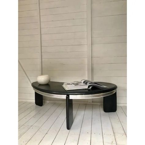 Postmodern Kidney Bean Coffee Table, 1980s | Chairish Waney Edg Coffee Table, Kidney Bean Coffee Table, Black Curved Coffee Table, Kidney Shaped Coffee Table, 1970's Coffee Table, 1980s Design, Chrome Colour, Kidney Beans, Large Table