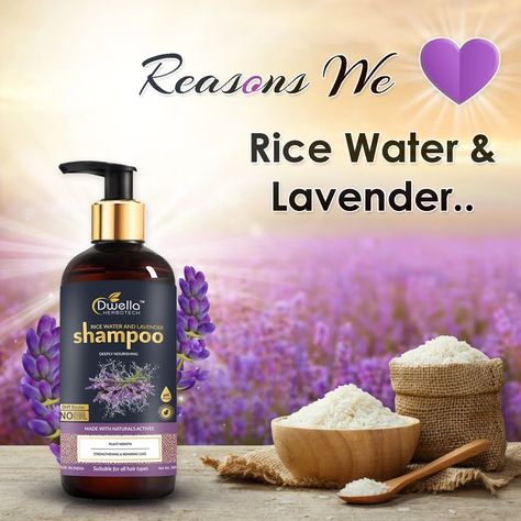 Lavender Shampoo, Dht Blockers, Shampoo Design, Useful Products, Rice Water, Hair Problems, Hair Strengthening, Beauty Make Up, Stay Tuned