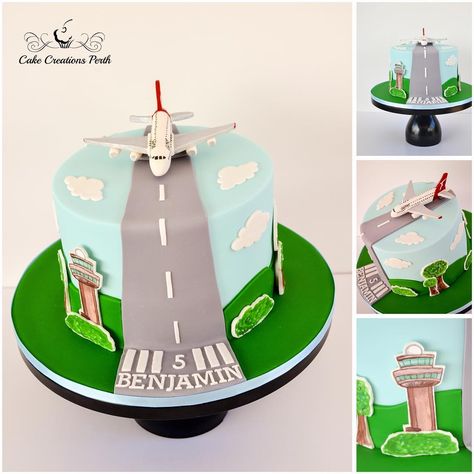 Sue Palmer on Instagram: “This airplane cake went out today to celebrate Benjamin’s 5th Birthday. He and his brother both love planes and he asked for a A380 so I…” Plane Theme Cake, Plane Cakes For Boys, Airplane Cake For Men, Airplane Cakes For Boys, Birthday Cake Airplane, Airplane Theme Cake, Plane Birthday Cake, Planes Birthday Cake, Airplane Cakes