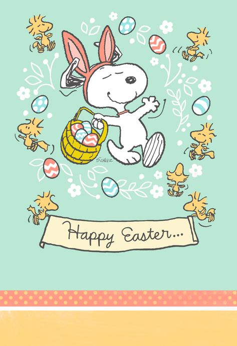 Holiday Snoopy, Charlie Brown Easter, Easter Pics, Happy Easter Pictures, Happy Easter Quotes, Snoopy Easter, Easter Cartoons, 2024 Quotes, Easter 2024