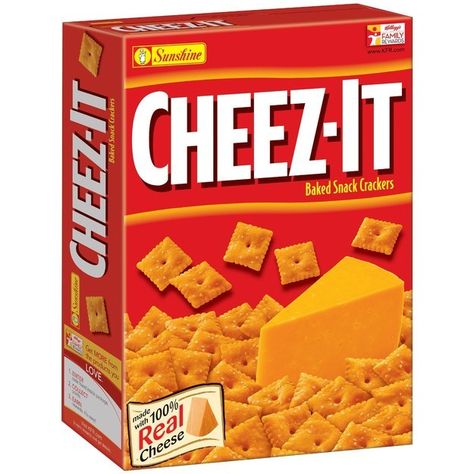 This singular box of Cheez-Its ($2.82). | Here's What People Are Buying On Amazon This Week Cheesy Crackers, Big Snacks, Savoury Crackers, Snack Crackers, Baked Crackers, Jimmy Dean, Cracker Snacks, Cheese Bites, No Bake Snacks