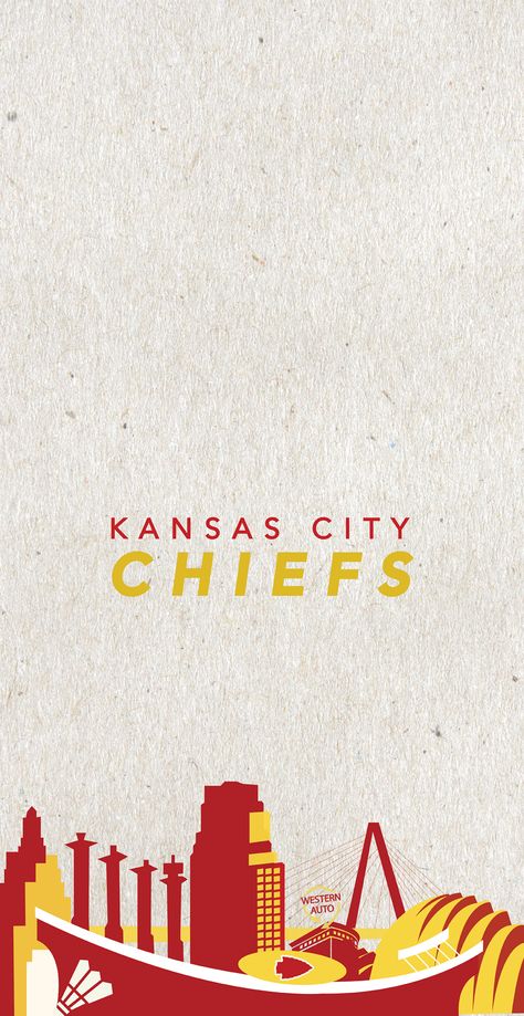 Kansas City Chiefs Wallpaper, Kansas City Chiefs Craft, Chiefs Crafts, Western Auto, Chiefs Wallpaper, Kansas Chiefs, Nfl Football Art, Kansas City Chiefs Logo, Logo Football