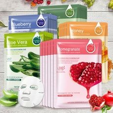 Hidratante Facial | Wish Face Mask For Redness, Sheet Face Mask, Korean Facial, Botanics Skin Care, Skin Care Natural, Natural Face Mask, Green Tea Mask, Skin Care Face Mask, Face Sheet Mask