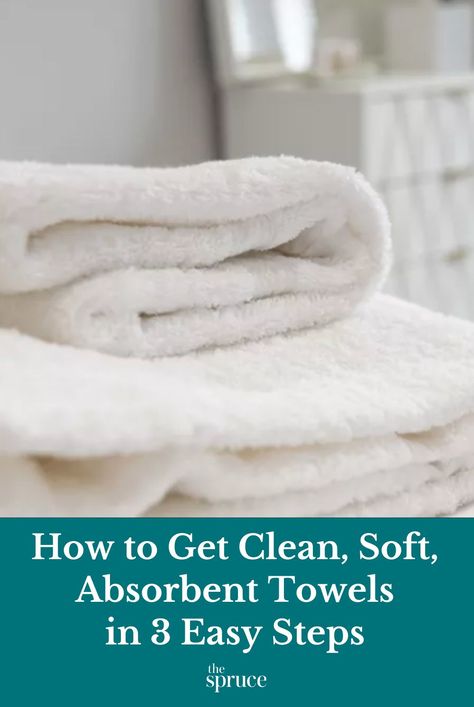 Cleaning Towels In Bathtub, Washer Drum, Easy Home Organization, Washing Towels, Detergent Dispenser, Small Closets, Cleaning Guide, Gym Towel, Clean Towels