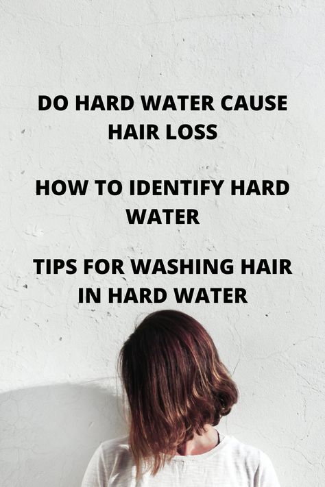 Well Water Hair, Hard Water Hair, Hair Fall Control Tips, Hair Fall Remedy, Hard Water Spots, Wash Hair, Hair Issues, Hair Damage, Hair Due