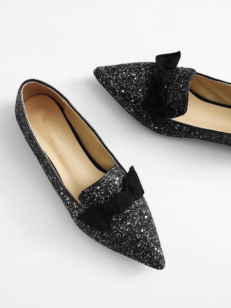 Mule Flats, Glitter Flats, Women's Flat Shoes, Shoes Trends, Flats Online, Women Flats, Sandals Wedges, Woman Shoes, Flats Sandals