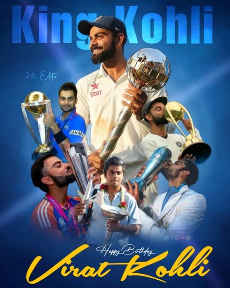 Happy Birthday King Kohli ❤️🥳 @virat.kohli . . Follow 👇🏻 @_editz2.6_ . . . #viratkohli #happybirthdayviratkohli #happybirthdayvirat #happybirthdayking #kingkohli #vk #vk18 #instagood #instagram #facebook Kohli Virat, Happy Birthday King, Birthday King, King Kohli, Virat Kohli, Happy Birthday, Birthday, Quick Saves, Instagram