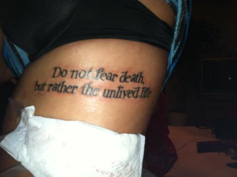 Priorities Quotes, Calf Tattoo, Do Not Fear, Neck Tattoo, Life Tattoos, Tattoo Quotes, Favorite Quotes, Tatting, Tattoos