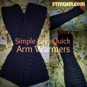 Crochet Arm Warmers, Crochet Hand Warmers, Crochet Wrist Warmers, Easy Quilting, Fingerless Gloves Crochet Pattern, Crochet Leg Warmers, Crochet Gloves Pattern, Confection Au Crochet, Gloves Pattern