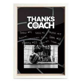 Volleyball Premier Frame - Thanks Coach Volleyball Team Photos, Resin Texture, Coach Presents, Volleyball Coach Gifts, Volleyball Team Gifts, Soccer Coach Gifts, Volleyball Designs, Coaching Volleyball, Team Coaching