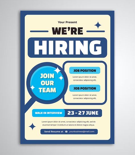 We're Hiring Design, We're Hiring Poster Design, Business Event Poster Design, Creative Hiring Post, Hiring Poster Creative, Hiring Post Design, Hiring Advertisement, Event Poster Design Inspiration, Hiring Flyer