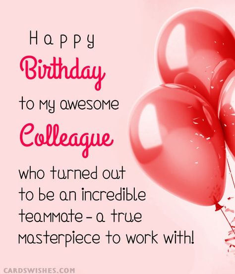 Top 50 Birthday Wishes for Colleague and Coworker Happy Birthday Colleague Funny, Happy 40th Birthday Messages, Birthday Wishes For Colleague, Birthday Greetings For Myself, Happy Birthday Colleague, Happy Birthday Coworker, 50 Birthday Wishes, 40th Birthday Messages, Birthday Msg