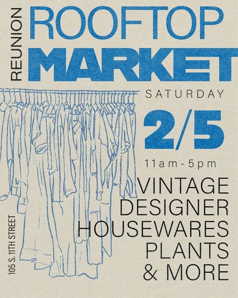 Vintage Market Poster Design, Graphic Design Vintage Poster, Pop Up Flyer Ideas, Modern Retro Poster, Hand Drawn Flyer, Pop Up Flyer Design, Typography Flyer Design, Event Graphic Design Flyer, Pop Up Event Poster