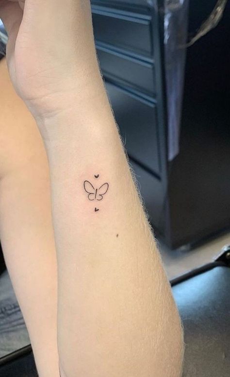 Tato Dengan Makna, Tato Minimal, Tiny Tattoos For Women, Tato Jari, Hand Tattoos For Girls, Small Pretty Tattoos, Petite Tattoos, Small Tattoos Simple, Парные Тату