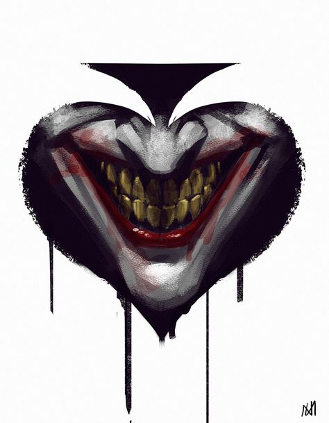 Der Joker, Joker Artwork, Joker Pics, Joker Tattoo, Geniale Tattoos, Joker Art, Im Batman, Batman Joker, Joker And Harley Quinn