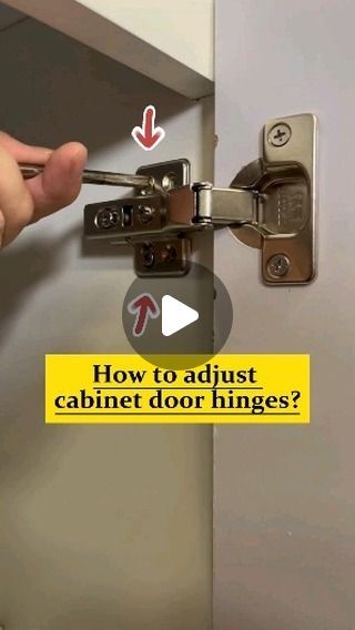 75K views · 1.3K likes | Alead Kitchen Wardrobe Custom on Instagram: "Adjust cabinet door hinges. #kitchencabinets #kitchencabinet #kitchen #customkitchencabinets #kitchencabinetfactory #chinakitchenfactory #fyp #foryou #viral" Cabinet Door Hinge Types, Kitchen Cabinets Repair, Cupboard Door Hinges, Door Hinge Repair, Cupboard Hinges, Wardrobe Hinges, Cabinet Door Hinges, China Kitchen, Wooden Cupboard