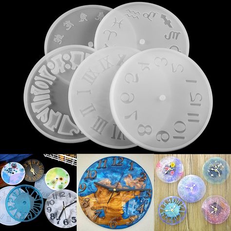 Smarter Shopping, Better Living! Aliexpress.com Diy Jewelry Making Tools, Clock Craft, Epoxy Resin Molds, Bead Organization, Silicone Resin Molds, Silicone Resin, Casting Resin Molds, Epoxy Resin Crafts, Jewelry Making Tools