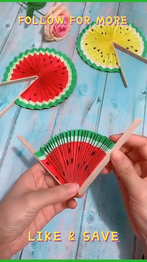 best craft for kids - diy paper craft | Pinterest Seni Dan Kraf, Best Craft, Origami Crafts Diy, Camping Crafts, Paper Crafts Diy Tutorials, Craft For Kids, Childrens Crafts, Paper Crafts Diy Kids, Fun Crafts For Kids