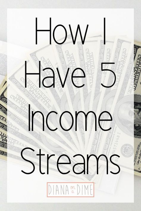 How I Have 5 Income Streams Debt Free, Passive Income Sources, Multiple Income, Additional Income, Multiple Streams Of Income, Earn Money From Home, Money Matters, Income Streams, Online Income