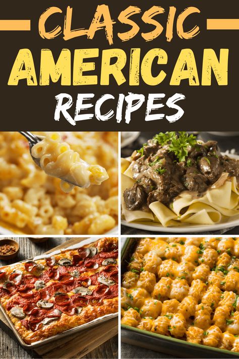 American Recipes Dinner, American Cuisine Recipes, All American Food, American Dinner, State Foods, American Recipes, American Dishes, Hot Dog Recipes, Cuisine Recipes