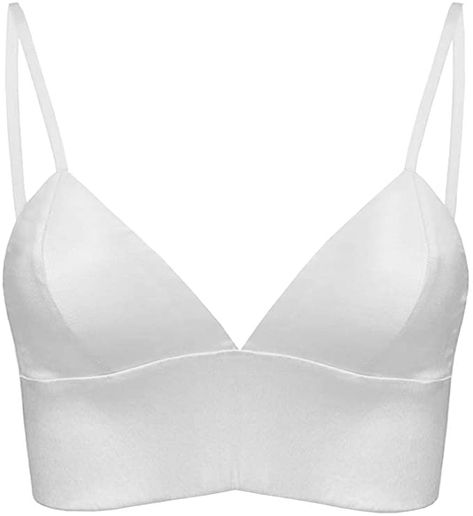 Summer Top Aesthetic, Silk Bralette, Satin Bralette, Top Aesthetic, Tøp Aesthetic, Satin Bra, White Bralette, Bra Brands, Bralette Crop Top