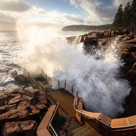 Maine Photography, Bar Harbor Maine, Maine Vacation, Acadia National Park, Wall Calendar, Link In Bio, Maine, National Parks, Magazine