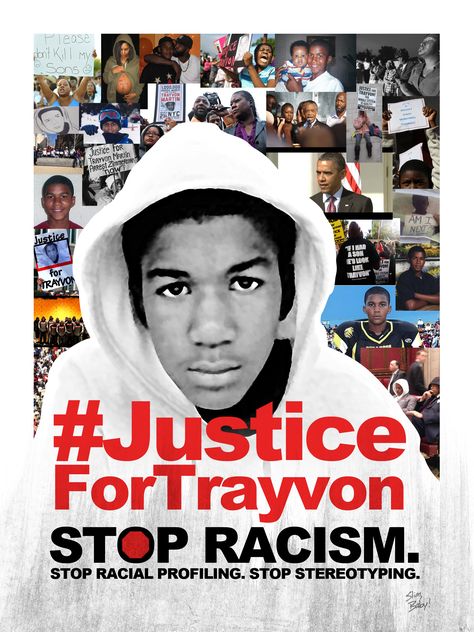 #JusticeForTrayvon #StopRacism #StopRacialProfiling #StopStereotyping Civil Rights Protest, Black Panther Civil Rights, Protest Signs Justice Human Rights, Black Lives Matter Newspaper Headlines, Racial Profiling, Trayvon Martin, Freedom Art, African Origins, The Transatlantic Slave Trade