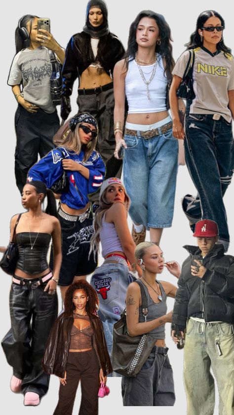 Fashion Killa Aesthetic Outfits, Depop Search Terms, Oldschool Outfit Women, 99s Fashion, Fast And Furious Aesthetic Outfits, Année 2000 Outfit, 90s Outfit Ideas Party, 90’s Fashion, 90s Outfits Ideas