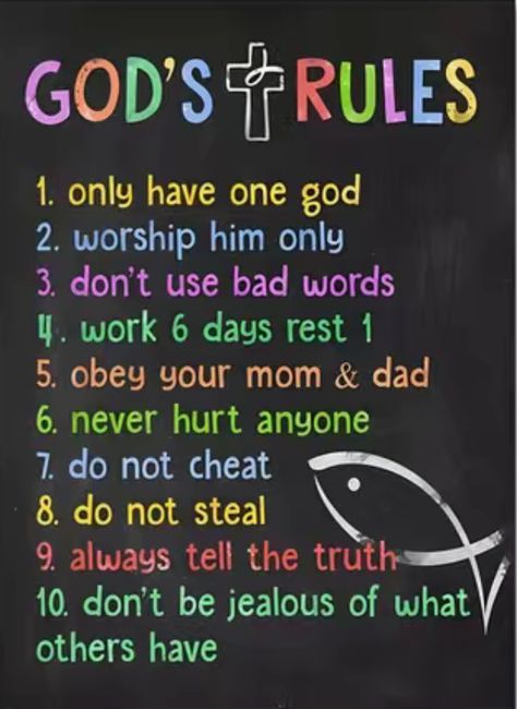 This is God’s rules for a household Gods Rules, Christian Rules, Christian Family Rules, God Rules, Raising Sons, Ruth Bible, Prayer Rocks, Bible Emergency Numbers, Christian Classroom