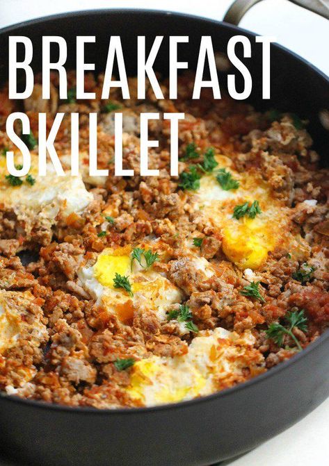 Turkey Breakfast Recipes, Turkey Skillet, Turkey Breakfast, Cheap Clean Eating, Breakfast Skillet, Six Sisters Stuff, Crockpot Breakfast, Egg Recipes For Breakfast, Quick Healthy Breakfast